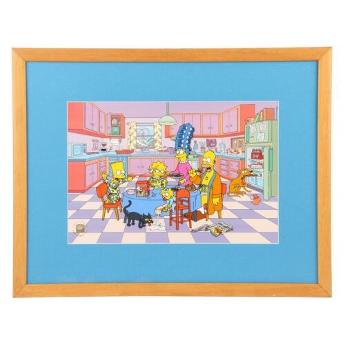 2256. Breakfast With The Simpsons Limited Edition Sericel ### THE SIMPSONS (T.V. SERIES, 1989-PRESENT)