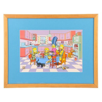 2256. Breakfast With The Simpsons Limited Edition Sericel ### THE SIMPSONS (T.V. SERIES, 1989-PRESENT)