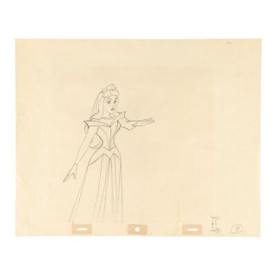 2165. Aurora Original Production Drawing ### SLEEPING BEAUTY (1959)