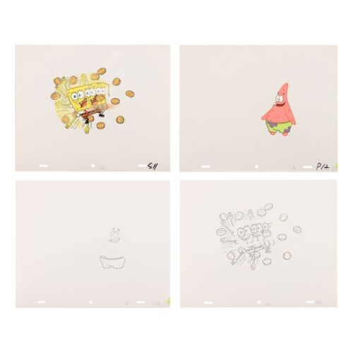 2264. Spongebob Squarepants and Patrick Star - Original Production Cels and Matching Original Production Drawings ### SPONGEBOB SQUAREPANTS (T.V. SERIES, 1999 - PRESENT)