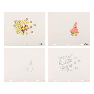 2264. Spongebob Squarepants and Patrick Star - Original Production Cels and Matching Original Production Drawings ### SPONGEBOB SQUAREPANTS (T.V. SERIES, 1999 - PRESENT)