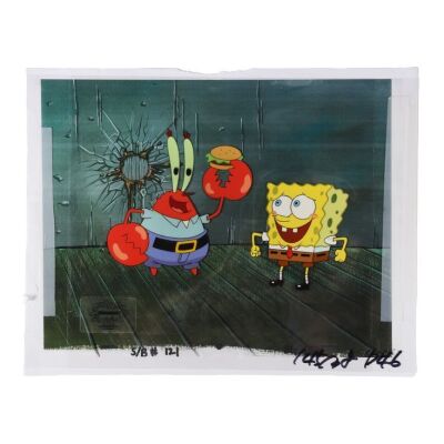 2270. SpongeBob and Mr. Krabs Original Production Cel Setup From "F.U.N." ### SPONGEBOB SQUAREPANTS (T.V. SERIES, 1999 - PRESENT)