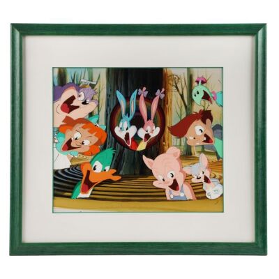 2206. The Tiny Toons - Original Hand-Painted Production Cel Setup ### TINY TOON ADVENTURES (T.V. SERIES, 1990 - 1995)