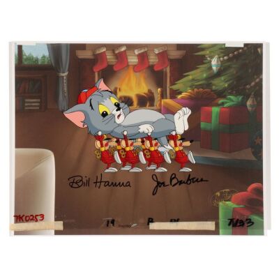2045. Tom Carried by Toy Soldiers Original Production Cel Signed by Bill Hanna and Joe Barbera ### TOM AND JERRY KIDS (1990)