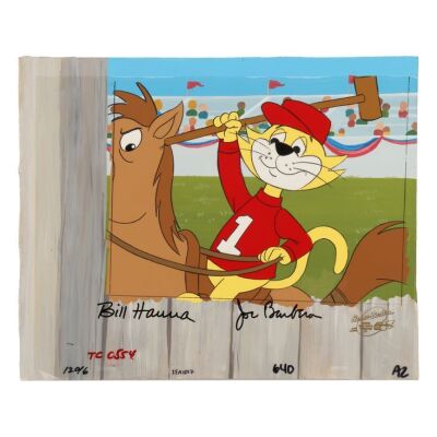 2049. Top Cat Original Production Cel Signed by Bill Hanna and Joe Barbera ### TOP CAT AND THE BEVERLY HILLS CATS (1988)