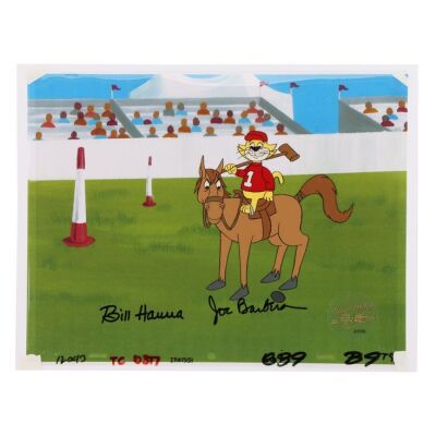2050. Top Cat Playing Polo Original Production Cel Signed by Bill Hanna and Joe Barbera ### TOP CAT AND THE BEVERLY HILLS CATS (1988)