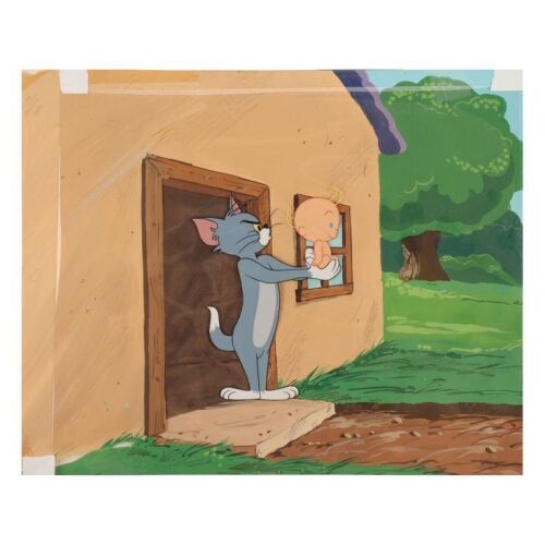 2208. Tom and Baby Original Production Cel on Production Background ### TOT WATCHERS (1958)