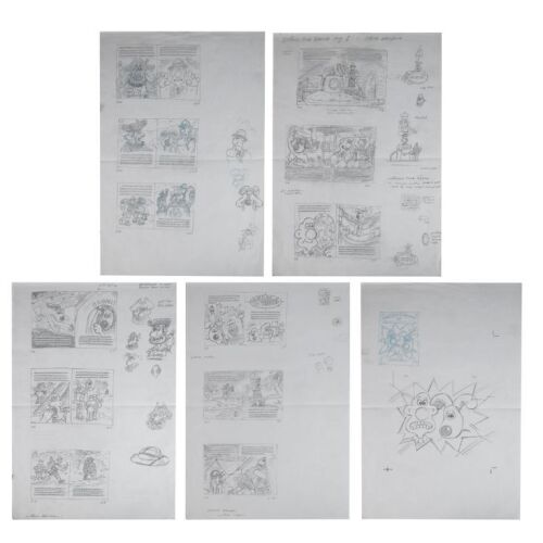 2323. Island Adventure - Wallace and Gromit Original Storyboard Layouts ### WALLACE & GROMIT - ISLAND ADVENTURE