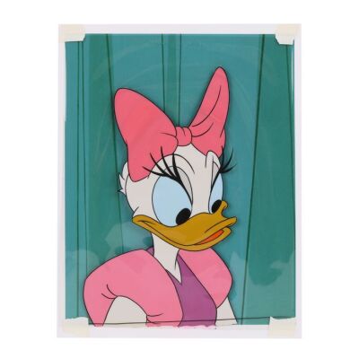 2178. Daisy Duck Original Production Cel on Presentation Background ### WALT DISNEY ANIMATION STUDIOS
