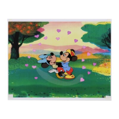 2180. Mickey and Minnie Mouse Surrounded by Hearts Original Production Cel ### WALT DISNEY'S WONDERFUL WORLD OF COLOR (1954)