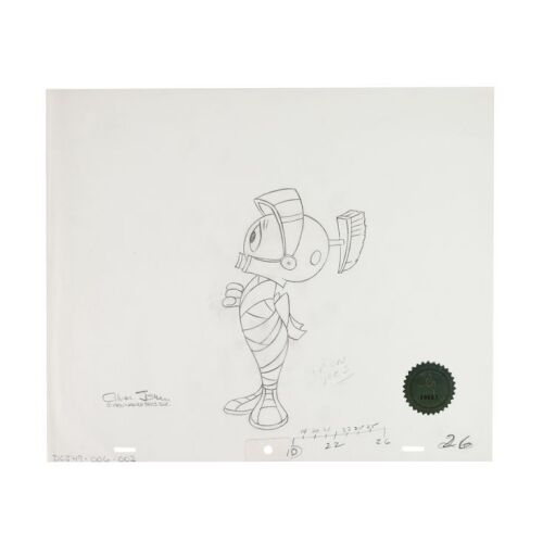 2218. Marvin the Martian Original Production Drawing Autographed by Chuck Jones ### WARNER BROS. STUDIOS