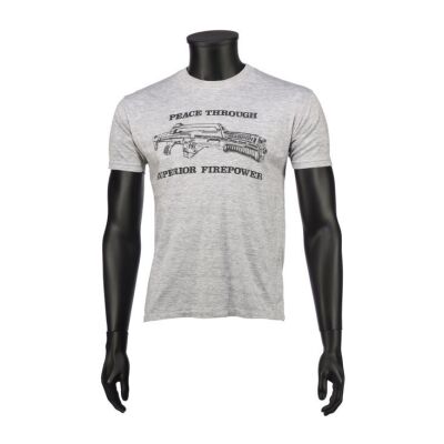 15. Pvt. Frost's (Ricco Ross) Screen-matched "Peace Through Superior Firepower" T-shirt ### ALIENS (1986)