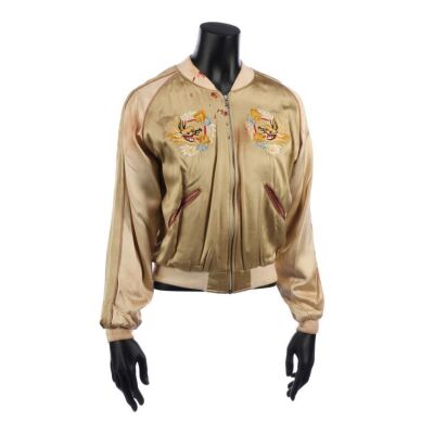 261. Lara Croft's (Angelina Jolie) Screen-matched Blood-stained Tiger Jacket ### LARA CROFT: TOMB RAIDER - THE CRADLE OF LIFE (2003)