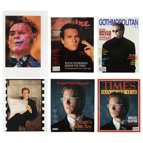 492. Magazines and Covers Featuring Bruce Wayne (Val Kilmer) and The Riddler (Jim Carrey) ### BATMAN FOREVER (1995)
