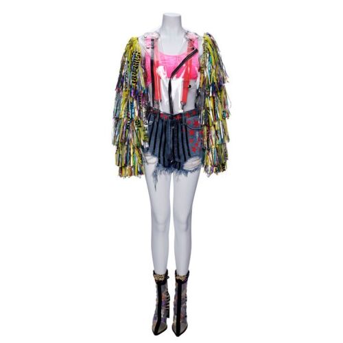 74. Harley Quinn's (Margot Robbie) Caution Tape Costume ### BIRDS OF PREY (2020)