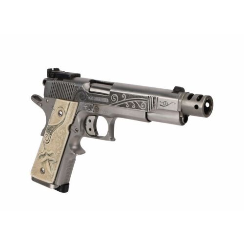 414. Fox's (Angelina Jolie) Photo-Matched Custom Safari Matchmaster Pistol ### WANTED (2008)