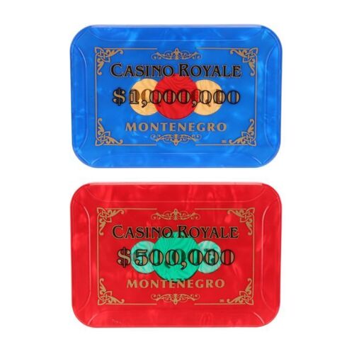 773. $1,000,000 and $500,000 Casino Royale Poker Plaques ### JAMES BOND: CASINO ROYALE (2006)
