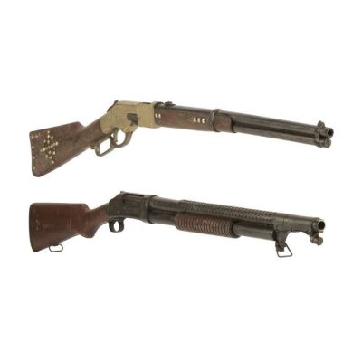 1059. Steve Trevor's (Chris Pine) Stunt Winchester Model 1897 "Trench Gun" Shotgun and Chief's (Eugene Brave Rock) Stunt Winchester Model 1866 "Yellow Boy" Rifle ### WONDER WOMAN (2017)