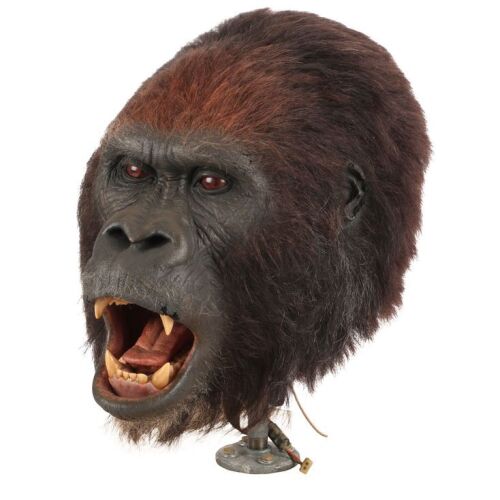182. Rick Baker-Made Animatronic Hero Gorilla Head ### GORILLAS IN THE MIST (1988)