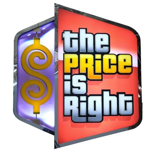 913. Oversized Light-up Spinning Stage 33 "The Price is Right" Dollar Sign Marquee ### THE PRICE IS RIGHT (T.V. SERIES, 1972 - PRESENT)