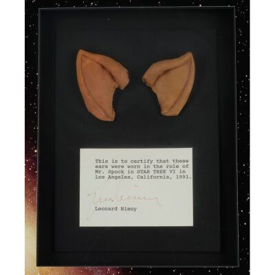 948. Spock's (Leonard Nimoy) Framed Ear Appliances ### STAR TREK VI: THE UNDISCOVERED COUNTRY (1991)