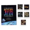 987. Set of Four Behind-the-Scenes Death Star Imperial Shuttle Tydirium Photographs and One Millennium Falcon Model Miniature Photograph with George Lucas-autographed The Art of Return of the Jedi Book ### STAR WARS: RETURN OF THE JEDI (1983)