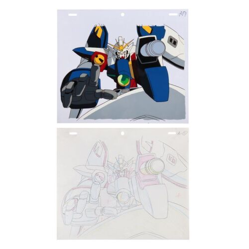 2010. Wing Gundam Zero Original Production Cel And Matching Drawing ### GUNDAM FRANCHISE (1979-PRESENT)