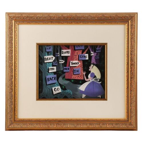 2079. Alice at Tulgey Wood - Original Mary Blair Concept Painting ### ALICE IN WONDERLAND (1951)