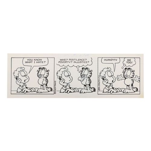 2285. Hand-Drawn Comic Strip, 2003 ### GARFIELD