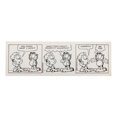 2285. Hand-Drawn Comic Strip, 2003 ### GARFIELD
