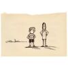 3. Hand-Drawn Charles Addams "Wednesday and Pugsley" Sketch ### THE ADDAMS FAMILY (T.V. SERIES, 1964-1966)