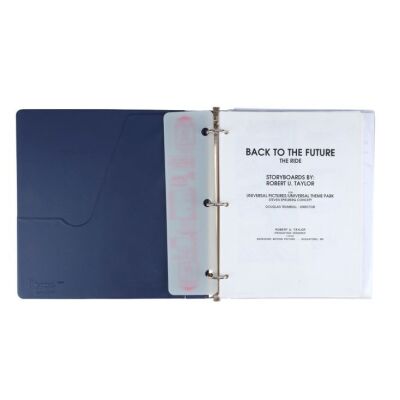 37. Storyboard Binder ### BACK TO THE FUTURE: THE RIDE (1991-2007)