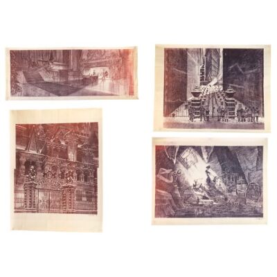 51. Set of Four Martin Kline Set Concept Brownlines ### BATMAN RETURNS (1992)
