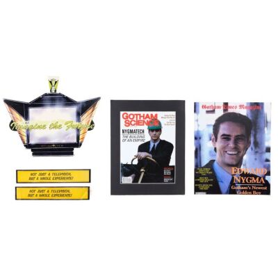53. Edward Nygma's (Jim Carrey) NygmaTech Decals with Magazine Covers ### BATMAN FOREVER (1995)