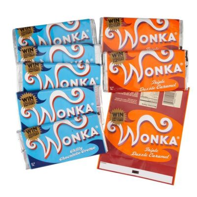 99. Triple Dazzle Caramel and "Chilly Chocolate Creme" Chocolate Bars ### CHARLIE AND THE CHOCOLATE FACTORY (2005)