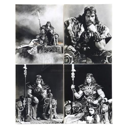 117. Set of Four Unpublished King Conan (Arnold Schwarzenegger) Stills ### CONAN THE BARBARIAN (1982)