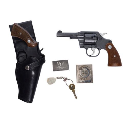 135. Melvin Dismukes' (John Boyega) Stunt Smith & Wesson Model 10 Revolvers, Holster, Badge, and Accessories ### DETROIT (2017)