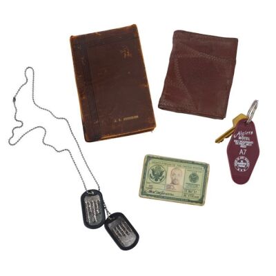 137. Karl Greene's (Anthony Mackie) Wallet, Note Holder, Dog Tags, and Accessories ### DETROIT (2017)