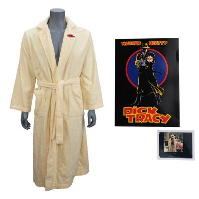 140. Crew Bathrobe, Credits Pamphlet, and Photo ### DICK TRACY (1990)