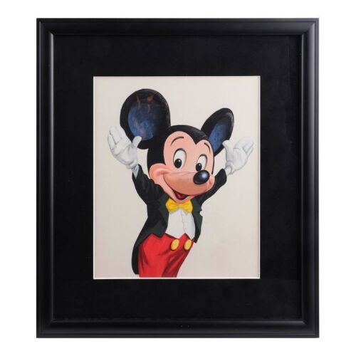 141. Framed Hand-Painted Charles Boyer Mickey Mouse Travel Agency Illustration c. 1980s ### DISNEYLAND PARK