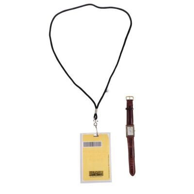 181. Admiral Seasholtz's (Seth Rogen) Production-Made Seiko Slim Quartz Watch with Skywalker Ranch Pass ### FANBOYS (2009)