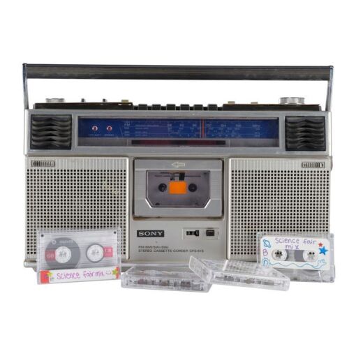 206. Dr. Abby Yates' (as played by Melissa McCarthy) Screen-Matched Boombox with Four "Science Fair Mix" Cassette Tapes ### GHOSTBUSTERS (2016)