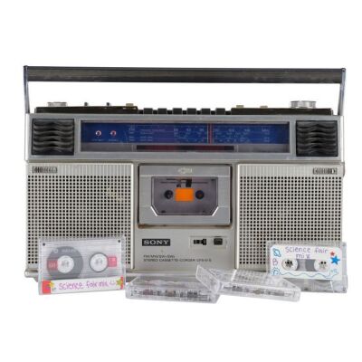 206. Dr. Abby Yates' (as played by Melissa McCarthy) Screen-Matched Boombox with Four "Science Fair Mix" Cassette Tapes ### GHOSTBUSTERS (2016)