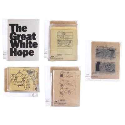 214. Collection of Printed and Hand-Illustrated David J. Negron, Sr. Storyboards and Poster Print ### THE GREAT WHITE HOPE (1970)