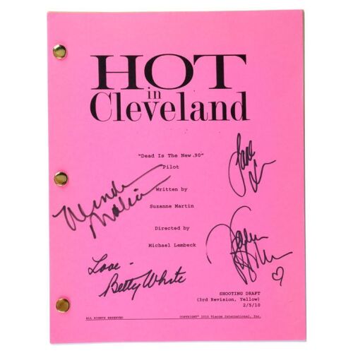 243. Cast-Autographed Bound Pilot Shooting Script ### HOT IN CLEVELAND (2010-2015)