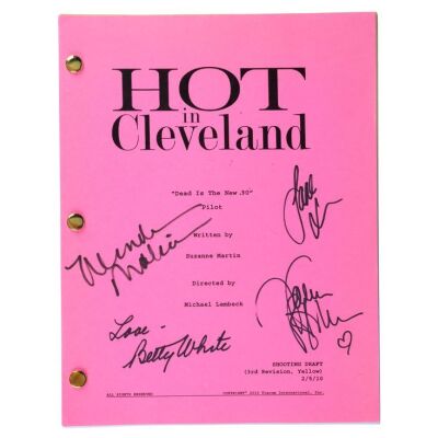 243. Cast-Autographed Bound Pilot Shooting Script ### HOT IN CLEVELAND (2010-2015)