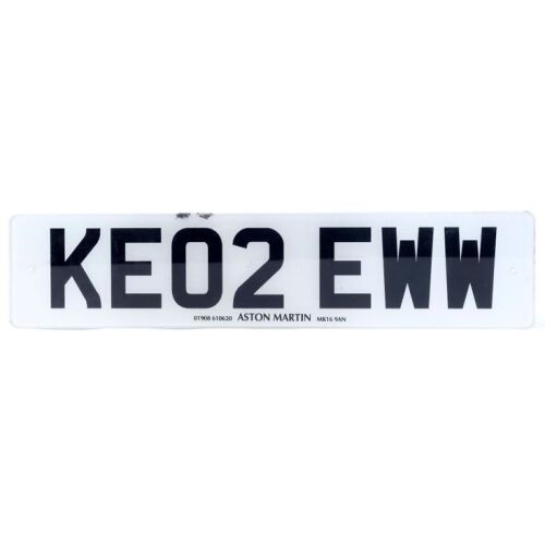 268. James Bond's (Pierce Brosnan) Aston Martin V12 Vanquish License Plate ### JAMES BOND: DIE ANOTHER DAY (2002)