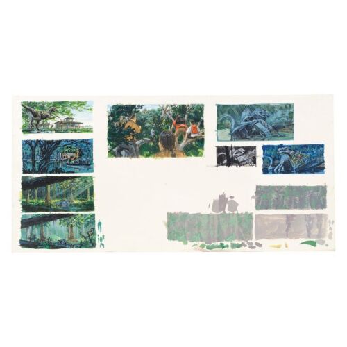 280. Hand-Illustrated Jack Johnson Storyboard Panel ### JURASSIC PARK III (2001)