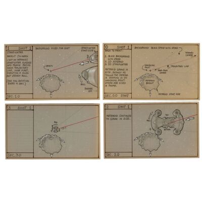 287. Set of Four Hand-Drawn Ron Cobb Starfighter Storyboards ### THE LAST STARFIGHTER (1984)