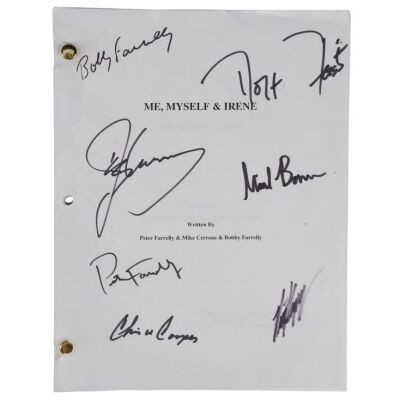 312. Key Cast- and Crew-Autographed Bound Revised Script ### ME, MYSELF & IRENE (2000)